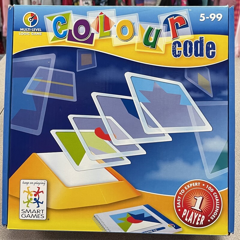 Colour Code Smart Games, Multi, Size: 5-99Y
Pre-owned