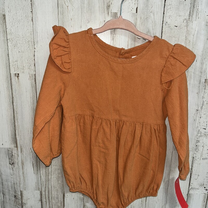 2T Orange Ruffle Bubble