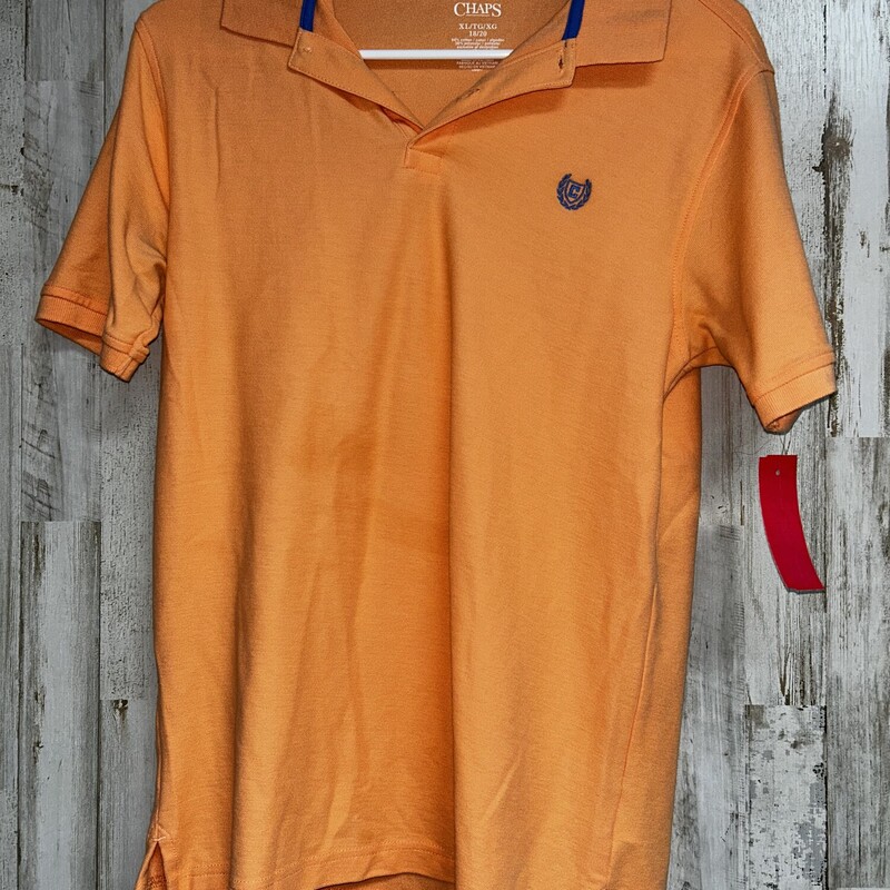 18/20 Orange Logo Polo