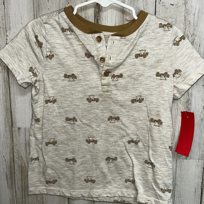 2T Tan Jeep Tee, Tan, Size: Boy 2T-4T