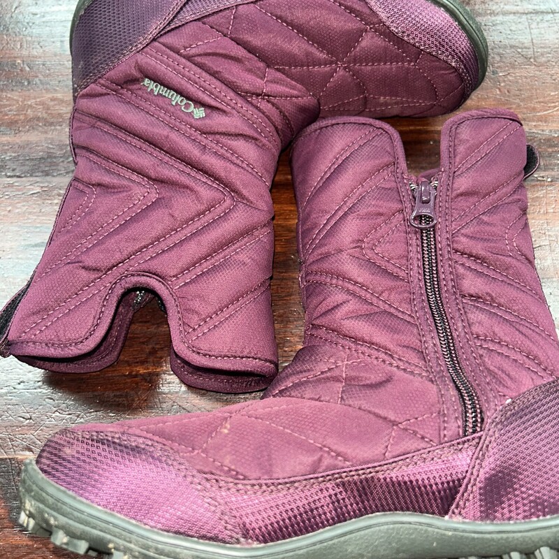 Y2 Purple Quilted Boots, Purple, Size: Shoes Y2