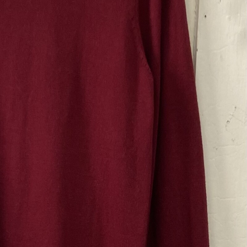 Bur Pearl Collar Sweater<br />
Burgandy<br />
Size: L R $61