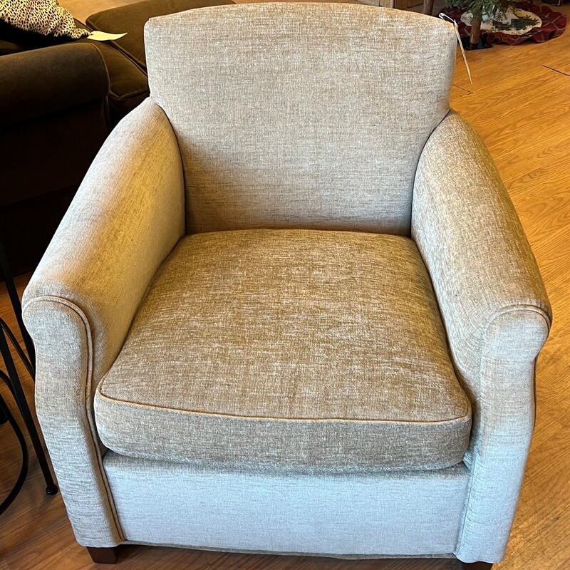 Fabric Club Chair, Off White