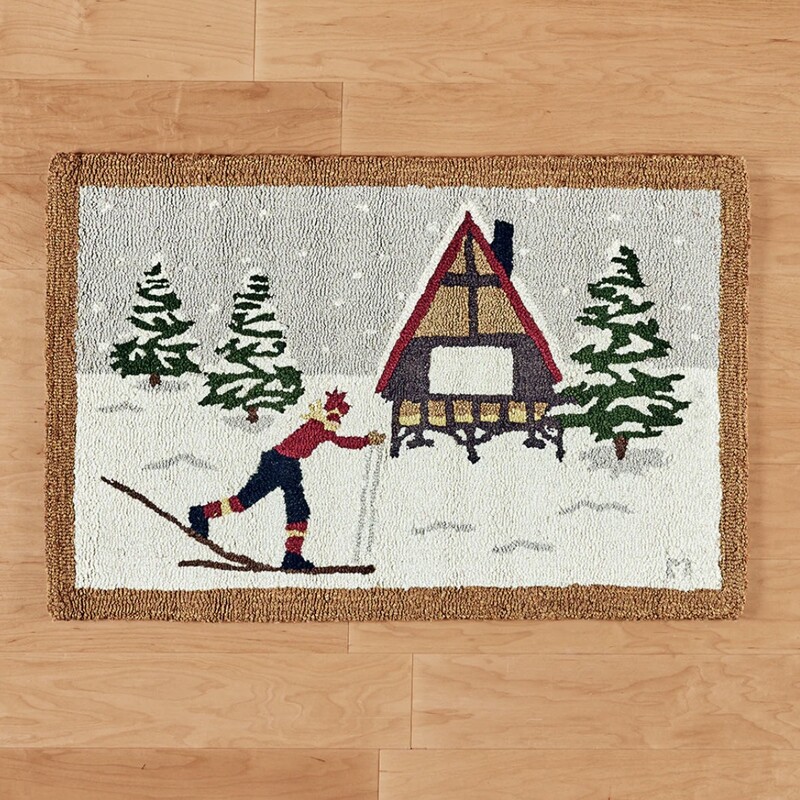 Nordic Trek Cabin Rug<br />
<br />
Size: 2x3