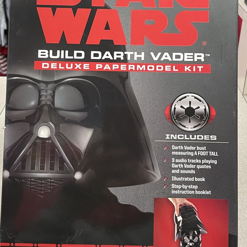 Star Wars Build Darth Vad, Multi, Size: NEW
OPen Box