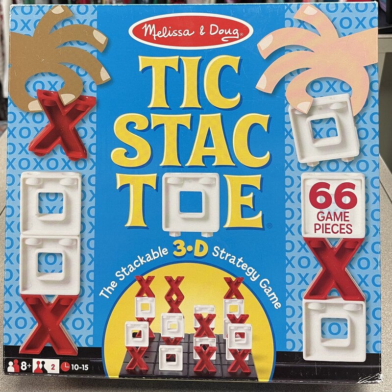 M&D Tic Tac Toe Game, Multi, Size: 8Y+
Complete