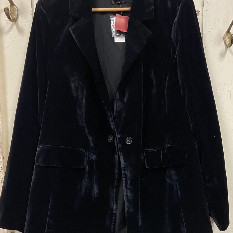 NWT Nvy Velvet Blazer