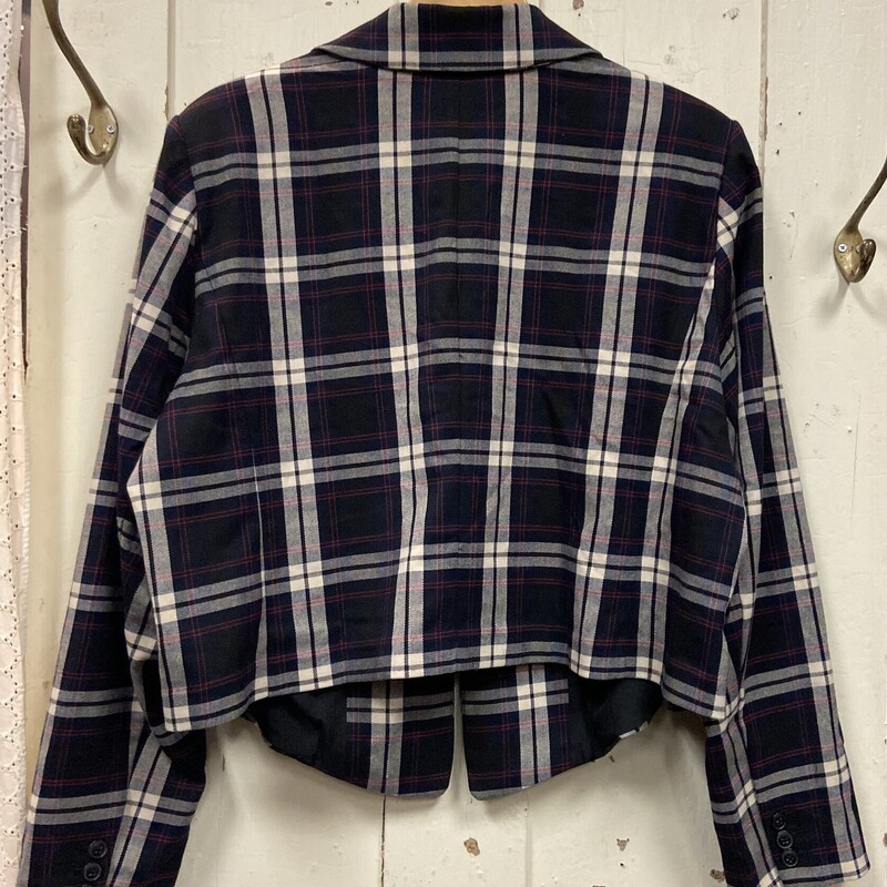 NWT Bk/R/W Plaid Blazer
Bk/R/W
Size: 3X R $119