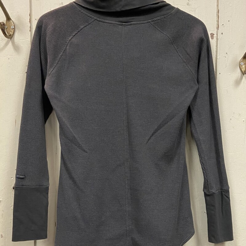 Gry Waffle Cowl Top<br />
Grey<br />
Size: Medium