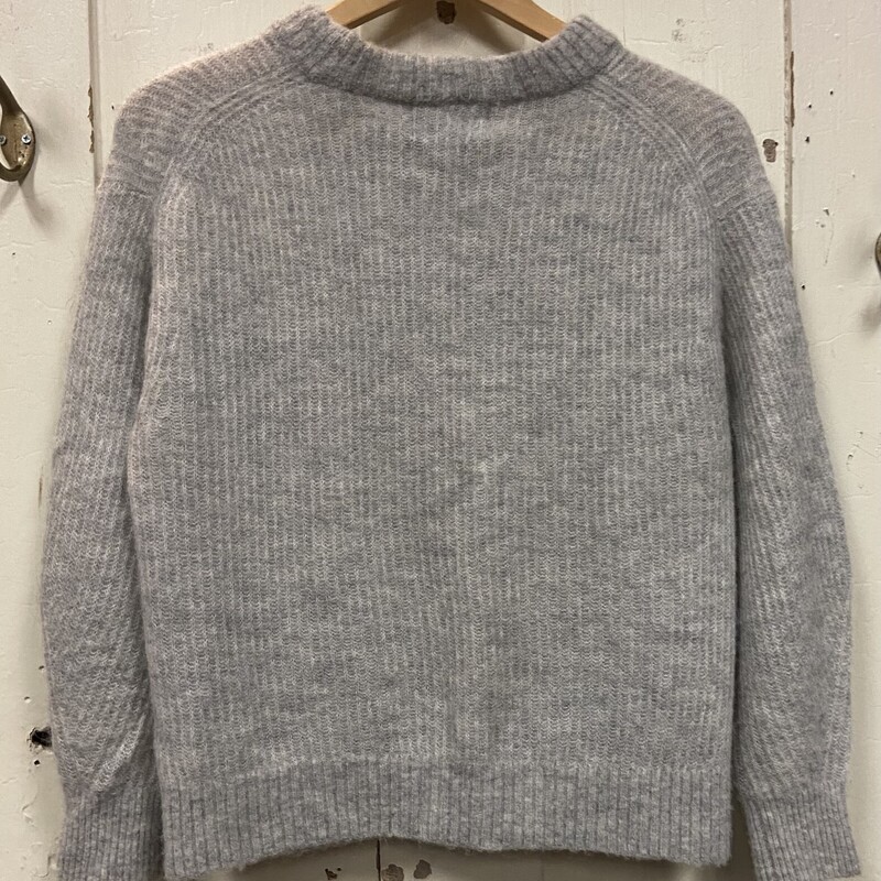 Gry Alpaca Wool Sweater<br />
Grey<br />
Size: S R $118