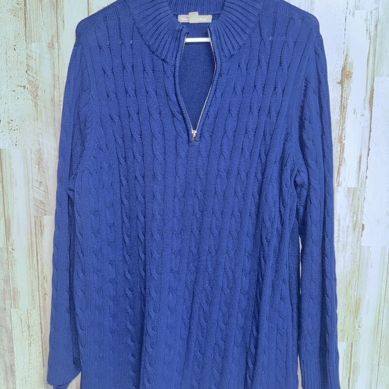 Sz18/20 Blue Knit Pullove