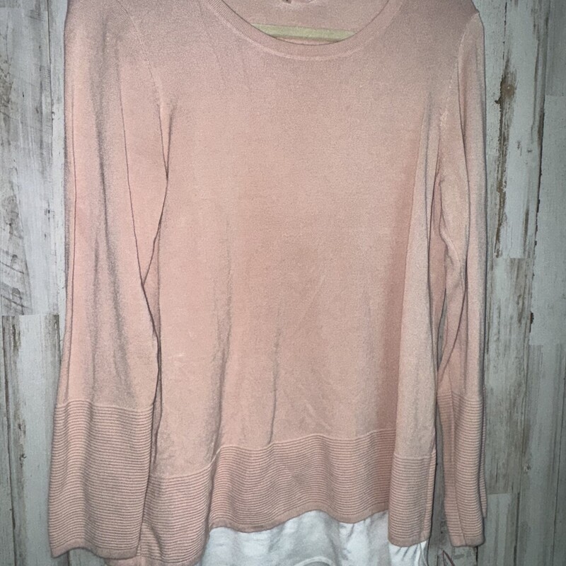 M Pink Knit Sweater, Pink, Size: Ladies M