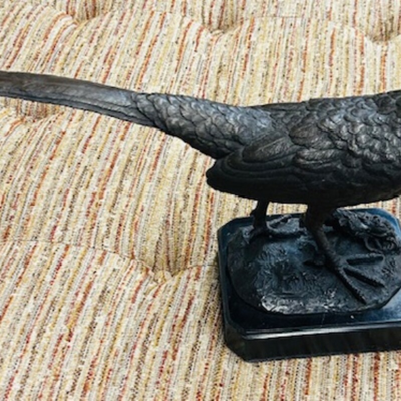 Bronze Pheasant Grouse Statue
Bronze Black Size: 20.5 x 13H