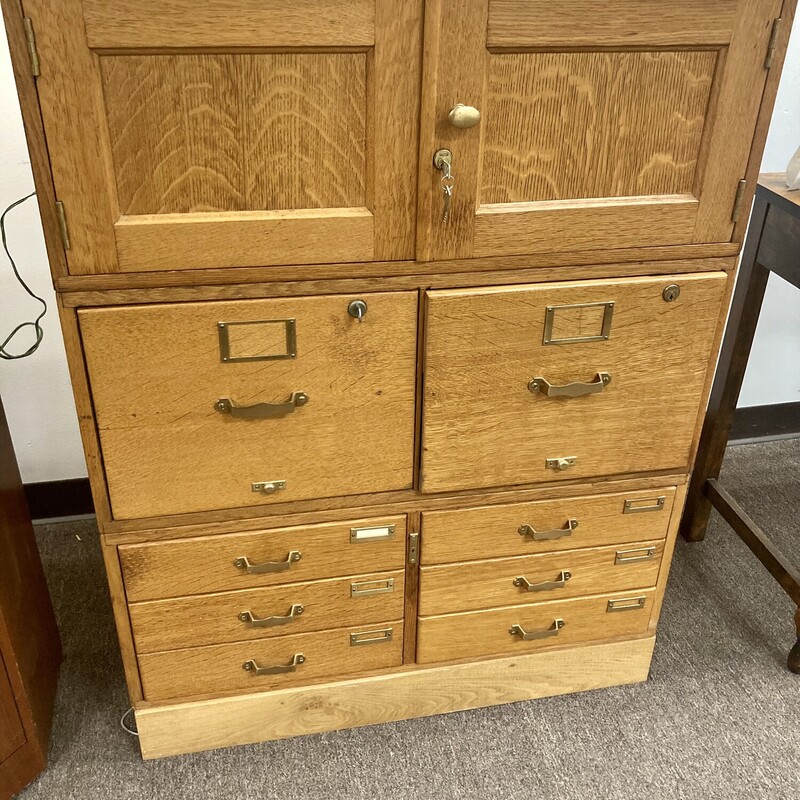 Vintage Oak FilingCabinet