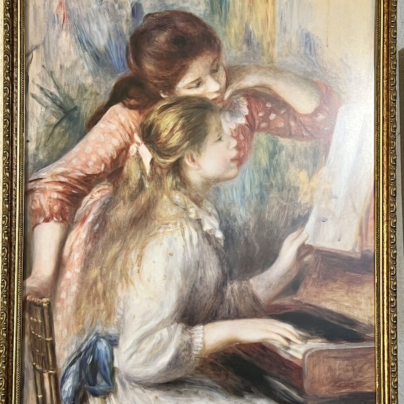 Poster 2 Girls At Piano