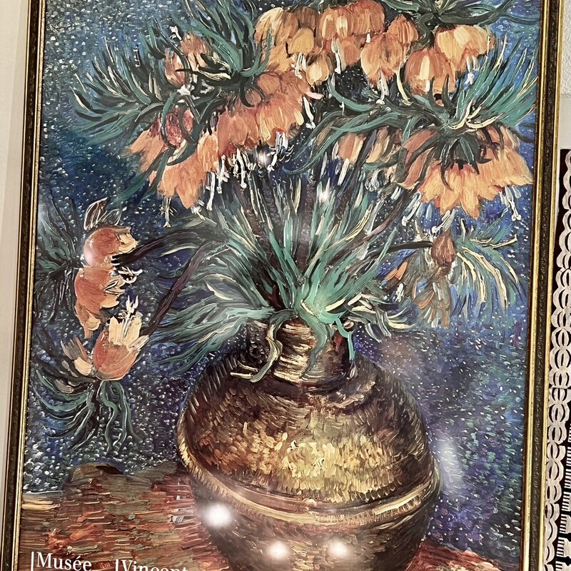 Poster Van Gogh Flowers