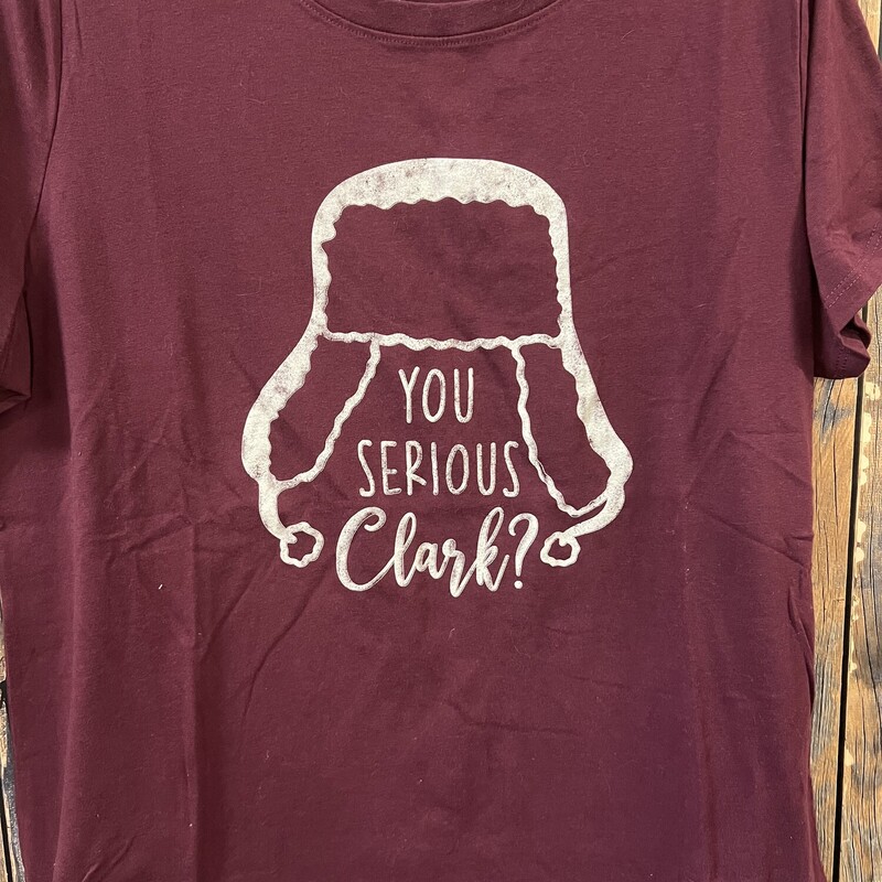 Maroon Serious Clark Shir, Size: L