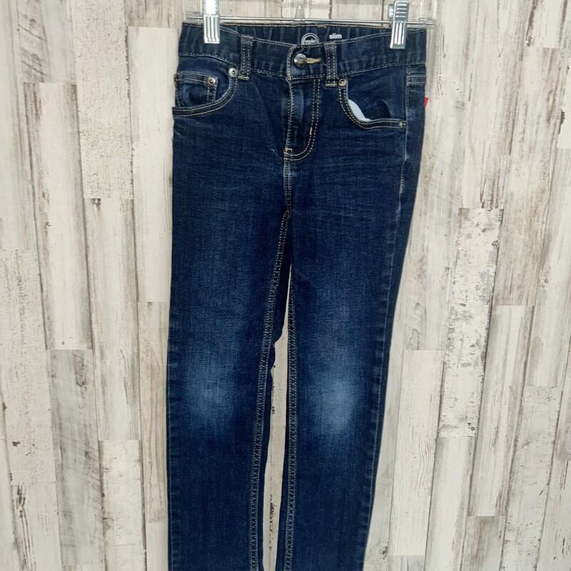 7 Slim Dark Skinnies, Denim, Size: Boy 5-8