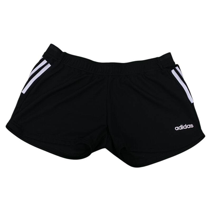 Adidas Shorts, Blk/whit, Size: M