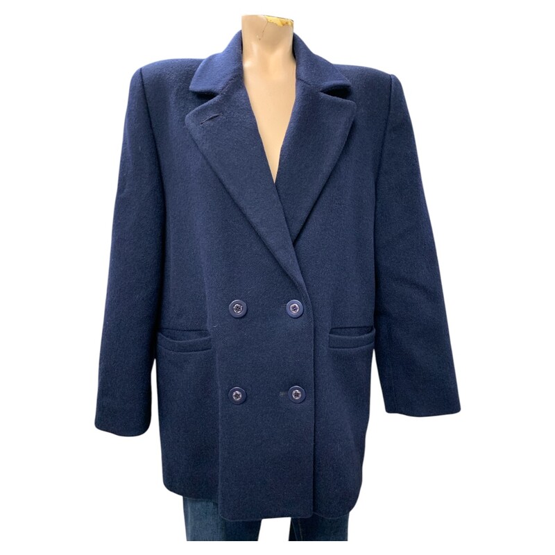 London Fog Wool S10, Navy, Size: M