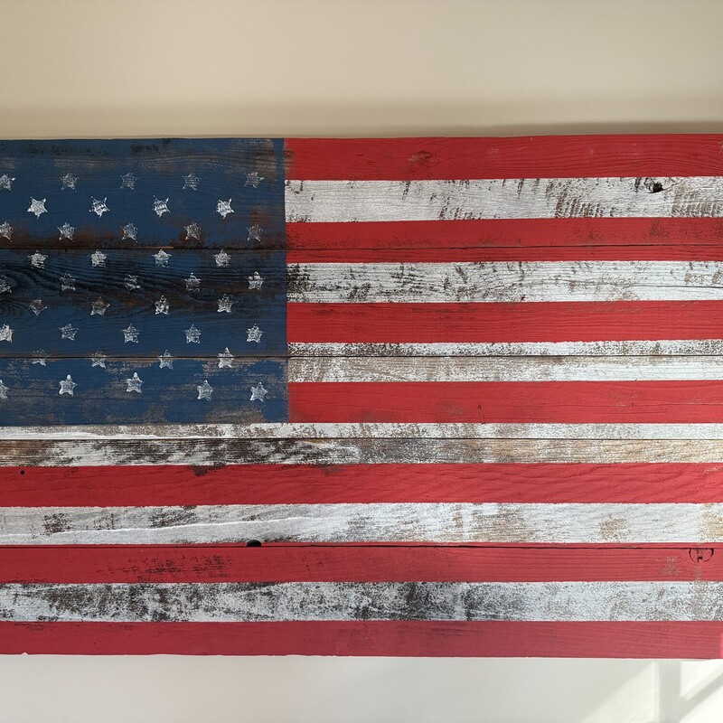 Reclaimed Wood Flag