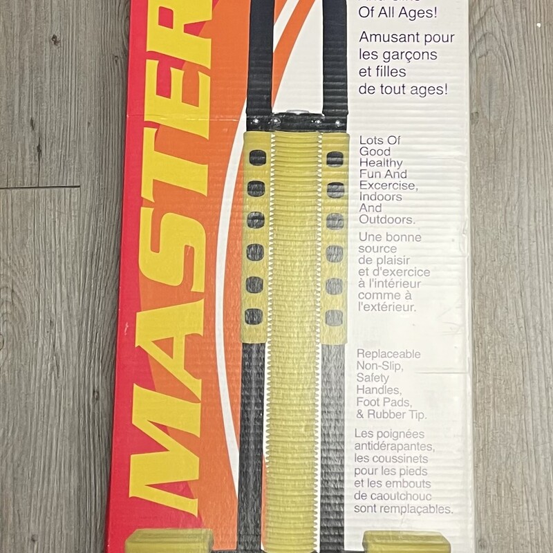 Master Maverick Pogo Stic, Yellow, Size: 9-99Y<br />
Pre-owned