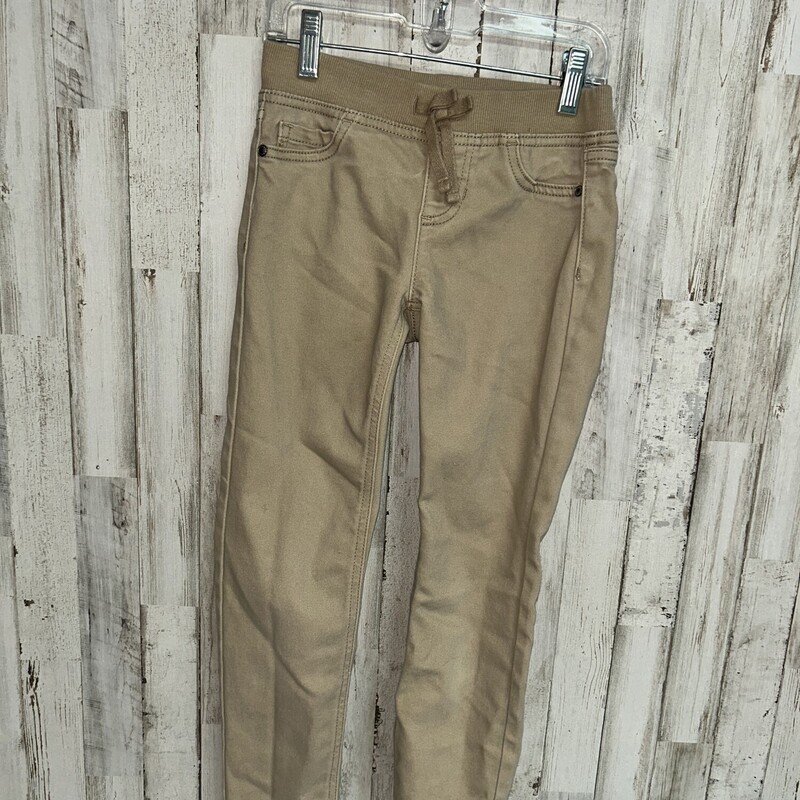 7/8 Khaki Jeggings, Tan, Size: Girl 7/8