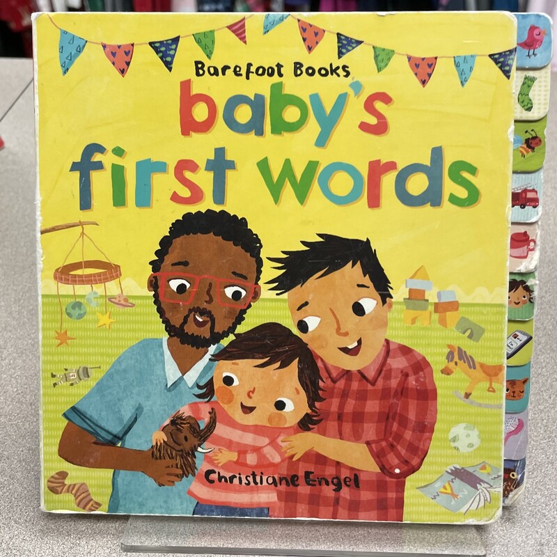 Babys First Words, Multi, Size: Boardbook