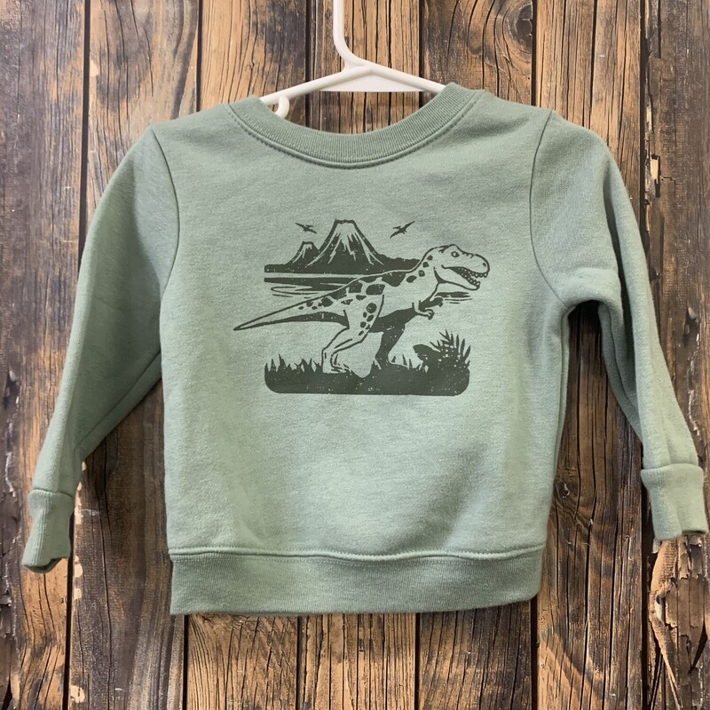 Green Dino Sweatshirt