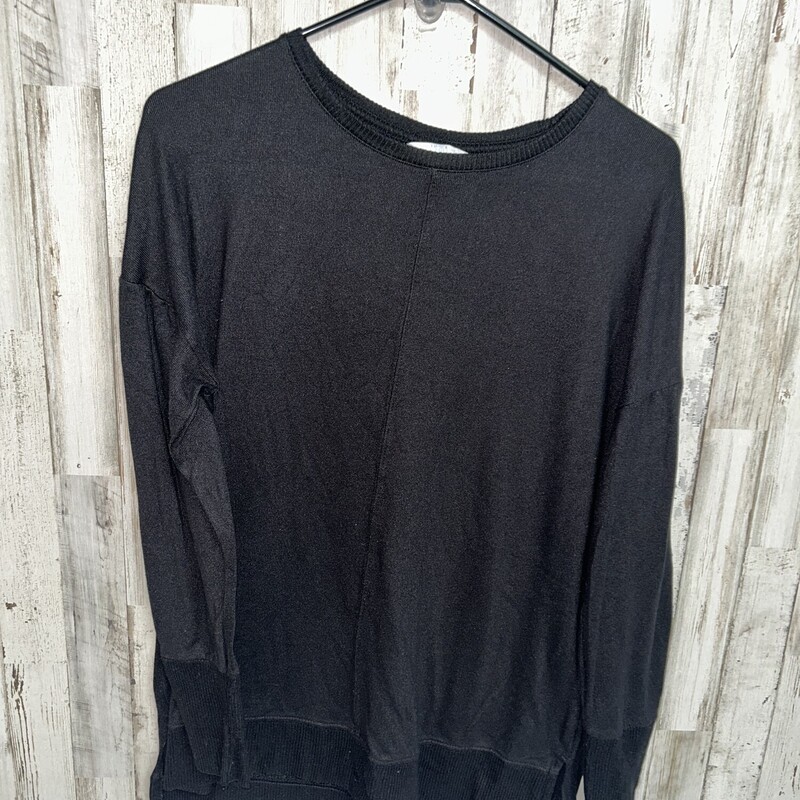 S Black Knit Top, Black, Size: Ladies S