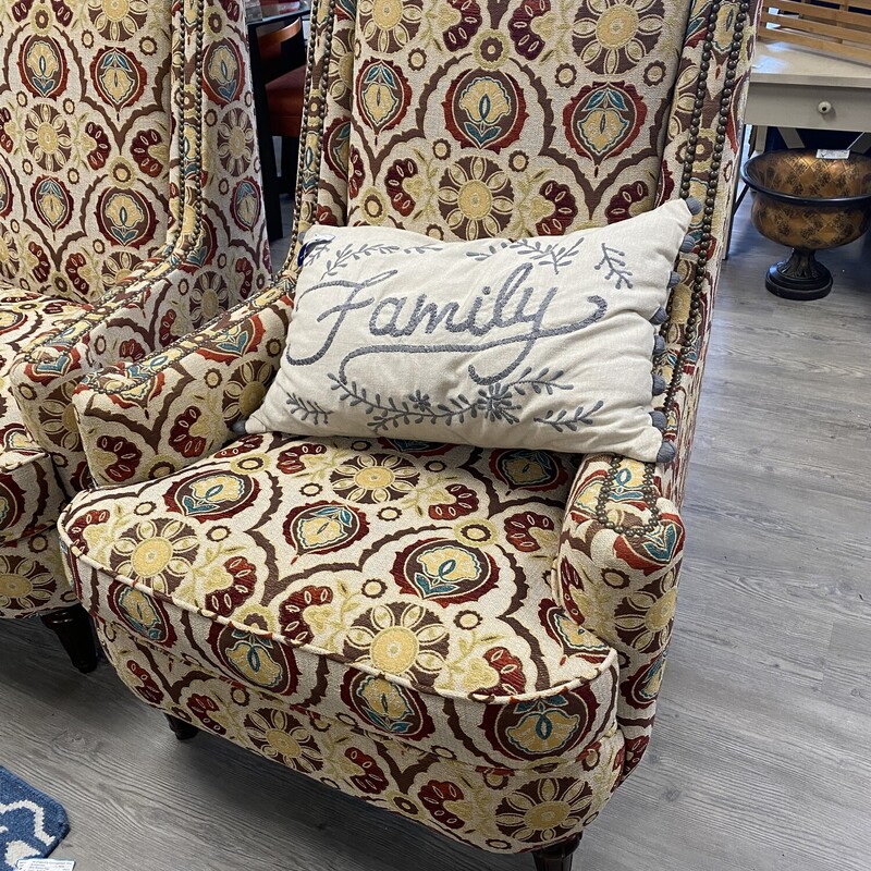 Patterned Armchair