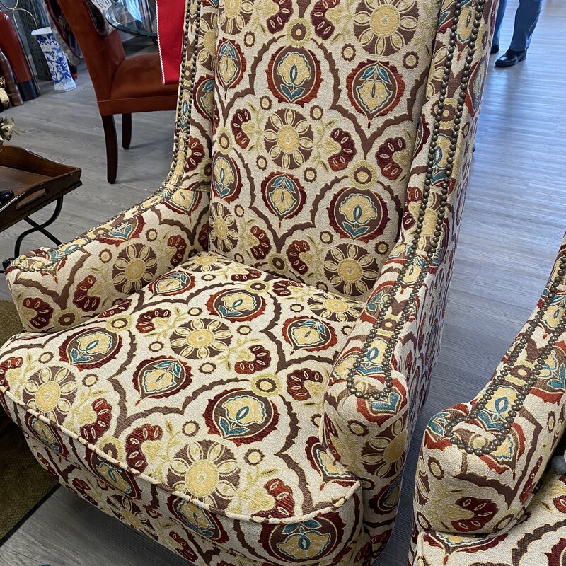 Patterned Armchair