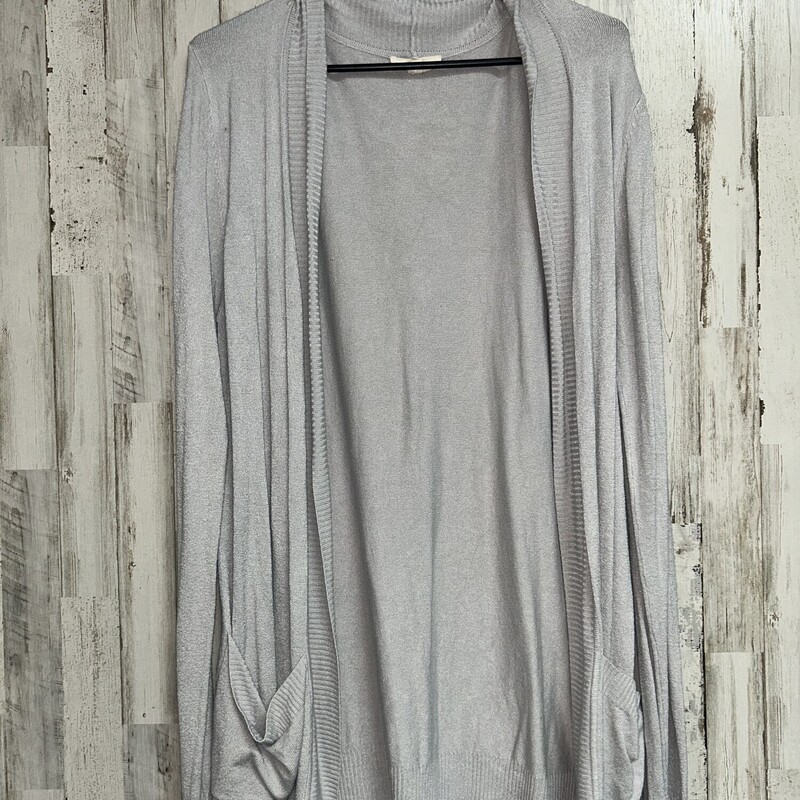 M/L Grey Knit Cardigan