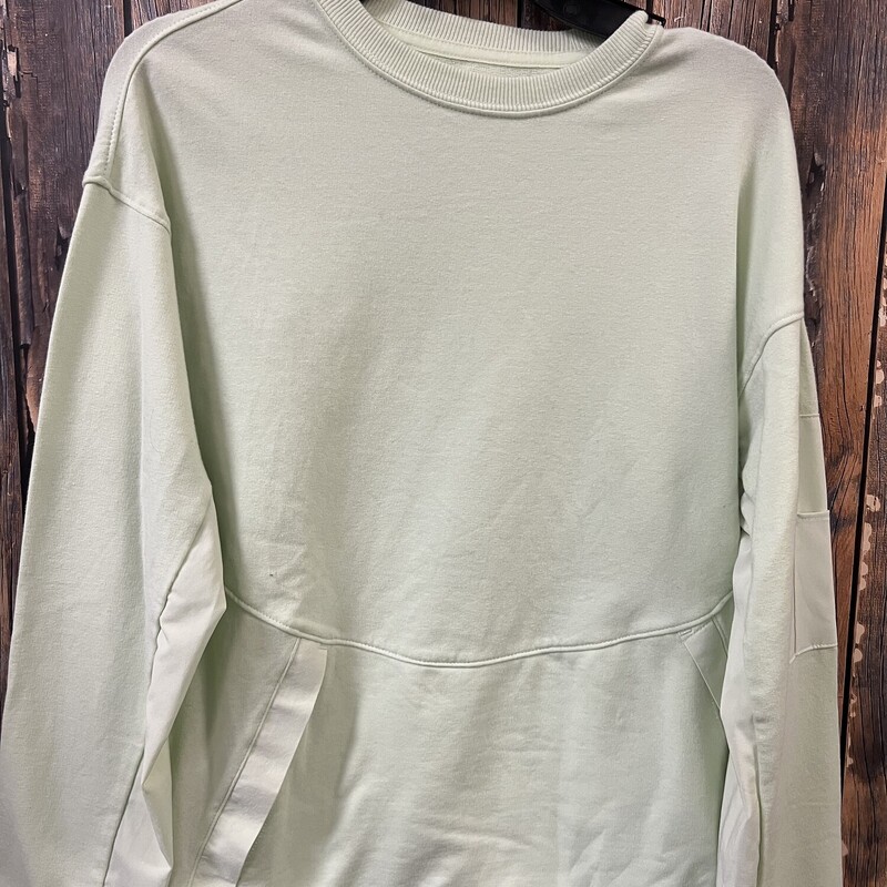 Light Green Sweatshirt, Size: XS