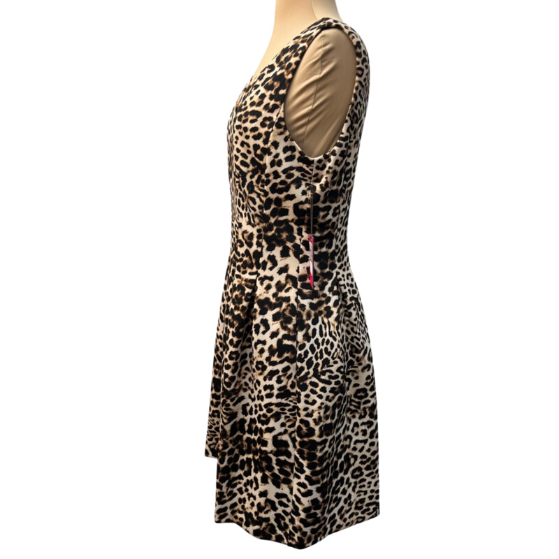 New Vince Camuto Dress<br />
Cheetah Pattern<br />
Sleeveless<br />
Size: 12<br />
Retails for $108.00