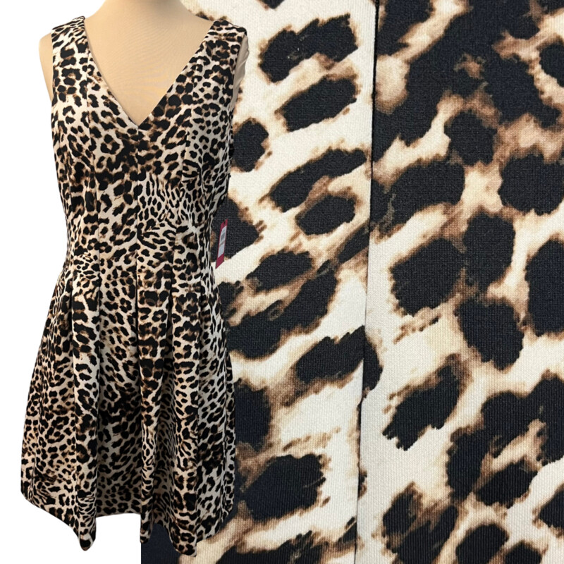 New Vince Camuto Dress
Cheetah Pattern
Sleeveless
Size: 12
Retails for $108.00