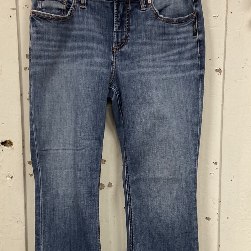 Denim Flare Jeans<br />
Blue<br />
Size: 10