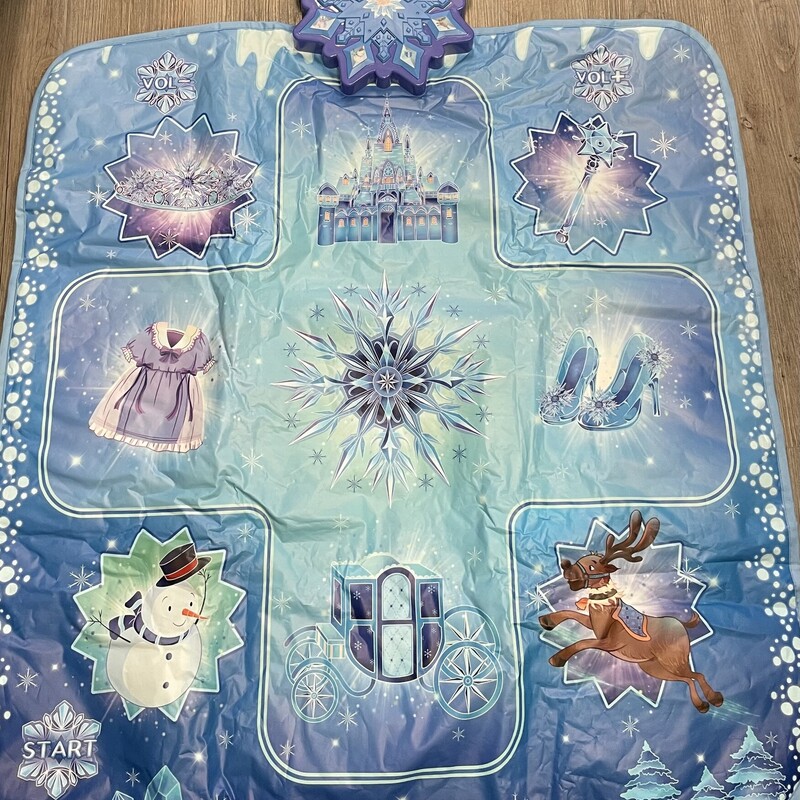 Girls Home Dance Playmat, Blue, Size: Pre-owned