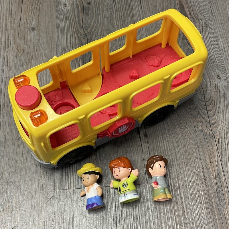 Fisher School Bus, Yellow, Size: Pre-owned