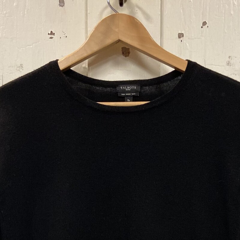 Blk Mer Wool Sweater<br />
Blk<br />
Size: S - P