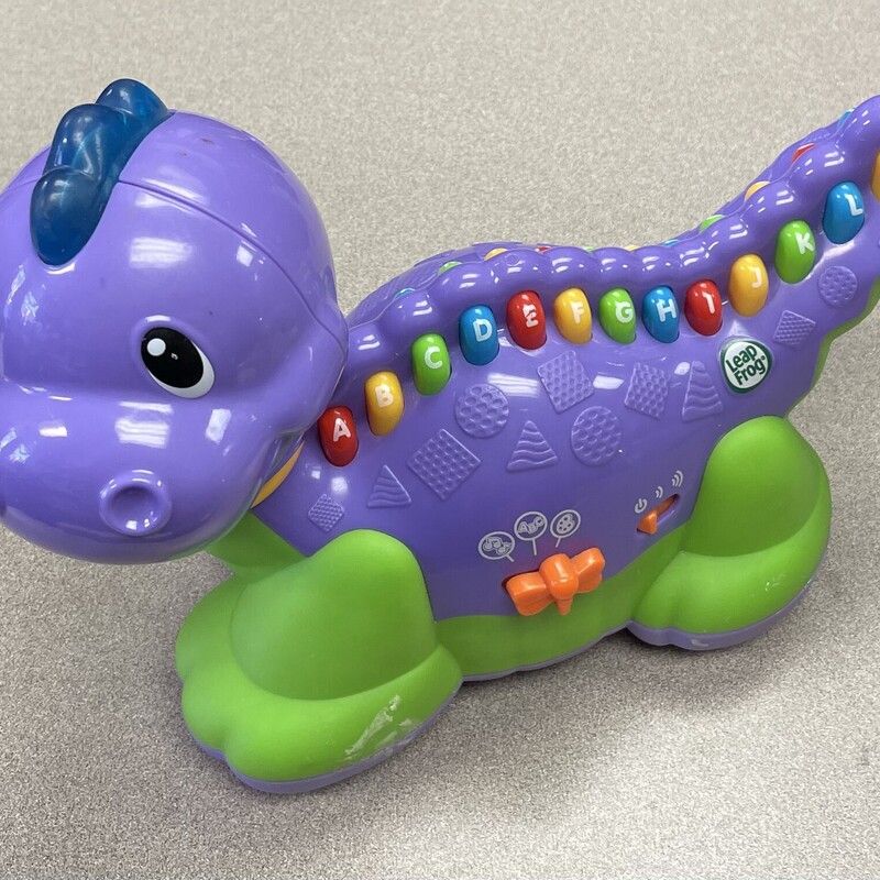 Leap Frog ABC Dino, Purple, Size: Pre-owned