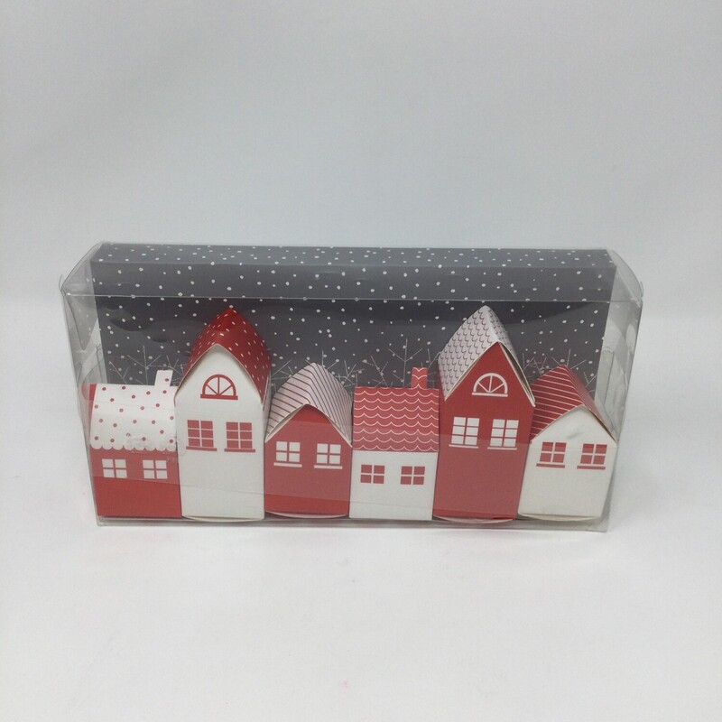 Cardboard Houses,
Size: Set Of 6