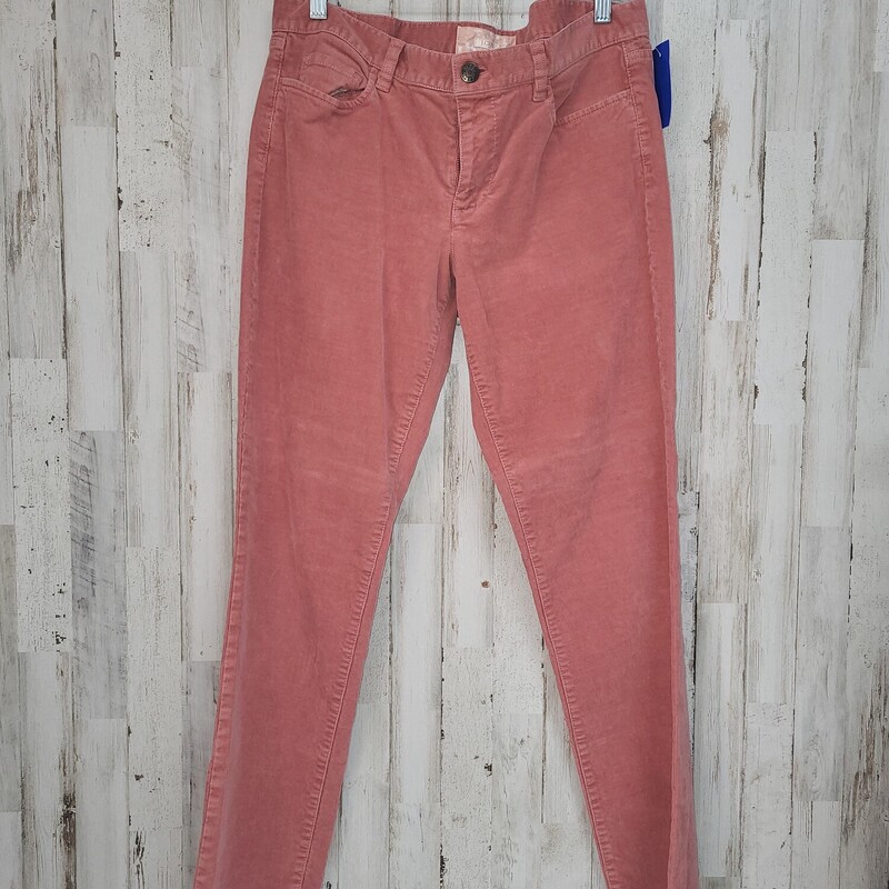 Sz32 Pink Corduroy Pants, Pink, Size: Ladies XL