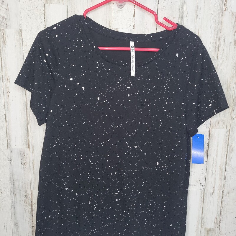 M Black Splatter Tee