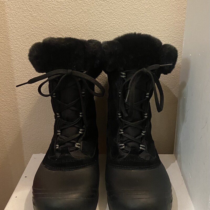 Blk Suede Winter Boots
Black
Size: 10