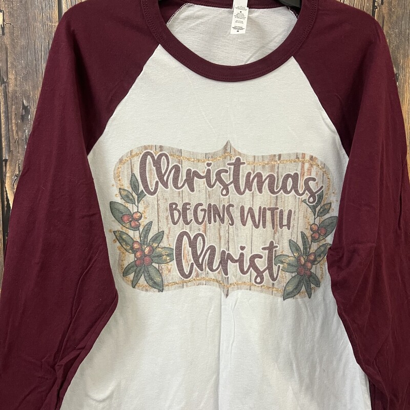 Christmas Christ Shirt, Size: M