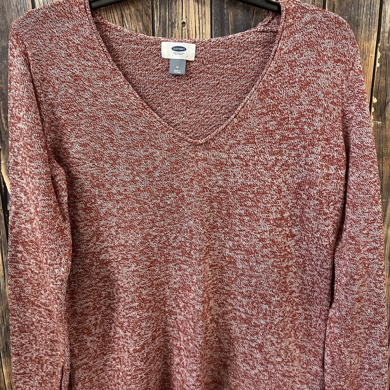 Red Old Navy Vneck, Size: M