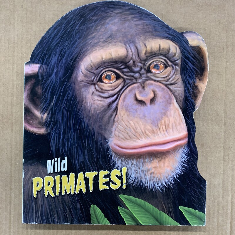 Wild Primates, Size: Board, Item: Book