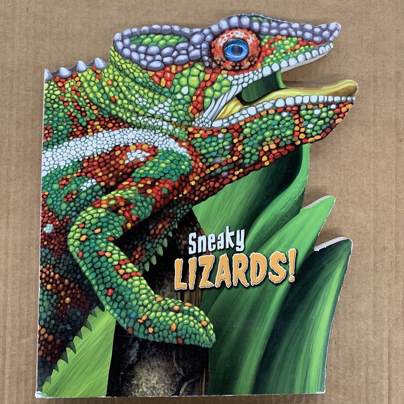 Sneaky Lizards, Size: Board, Item: Book