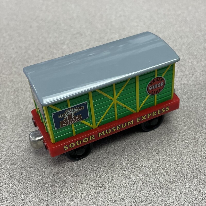 Thomas Train Museum Car, Green, Size: 1 Pcs